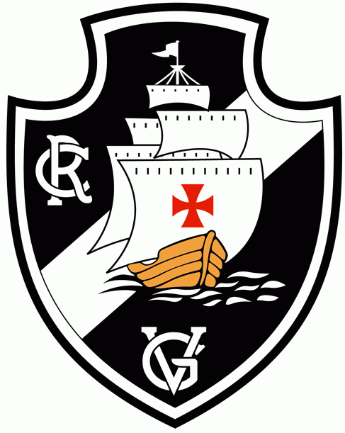 CR Vasco da Gama Pres Primary Logo DTF transfer for t shirt